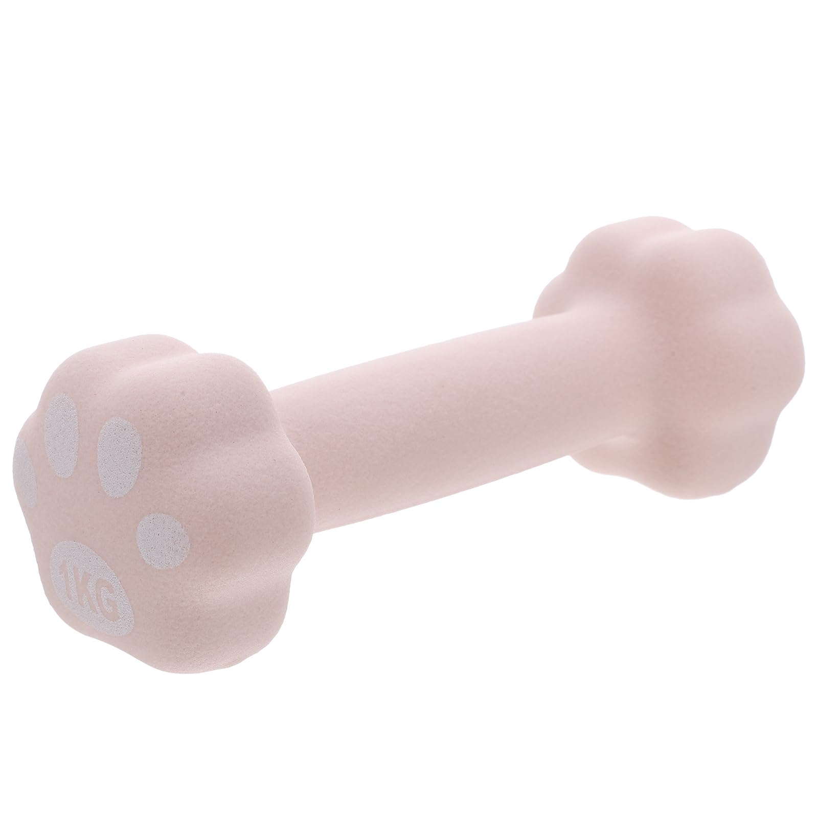 UPKOCH Hantle damskie 1 kg: Obciążniki do ćwiczeń w domu, do treningu rąk - Ćwiczenia ergonomiczne, mały żeliwny gryf do ćwiczeń w domu