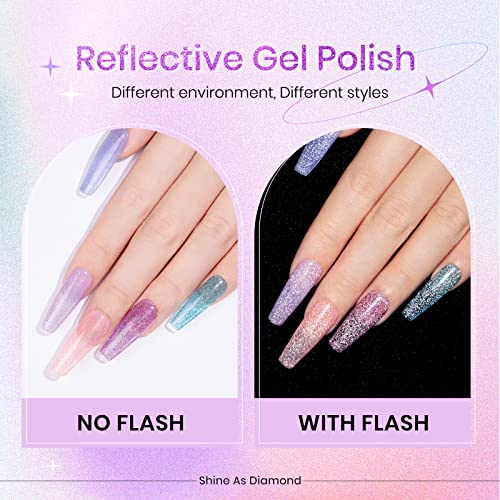 Save on SUPWEE Reflective Glitter Gel Polish - Use Code EASPPOKA - Image 2