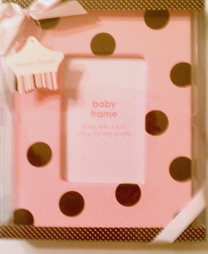 Nursery Rhyme Ceramic Frame for Girls (Pink)