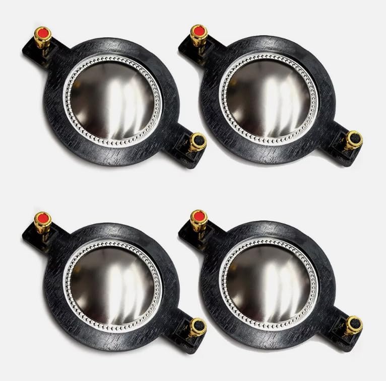 4Pcs Audio Voice Coil Diaphragm 51.2mm 8 Ohms Compatible with Timpano Tempesta TPT-RPDH2000 TPT-DH2000 Horn Driver