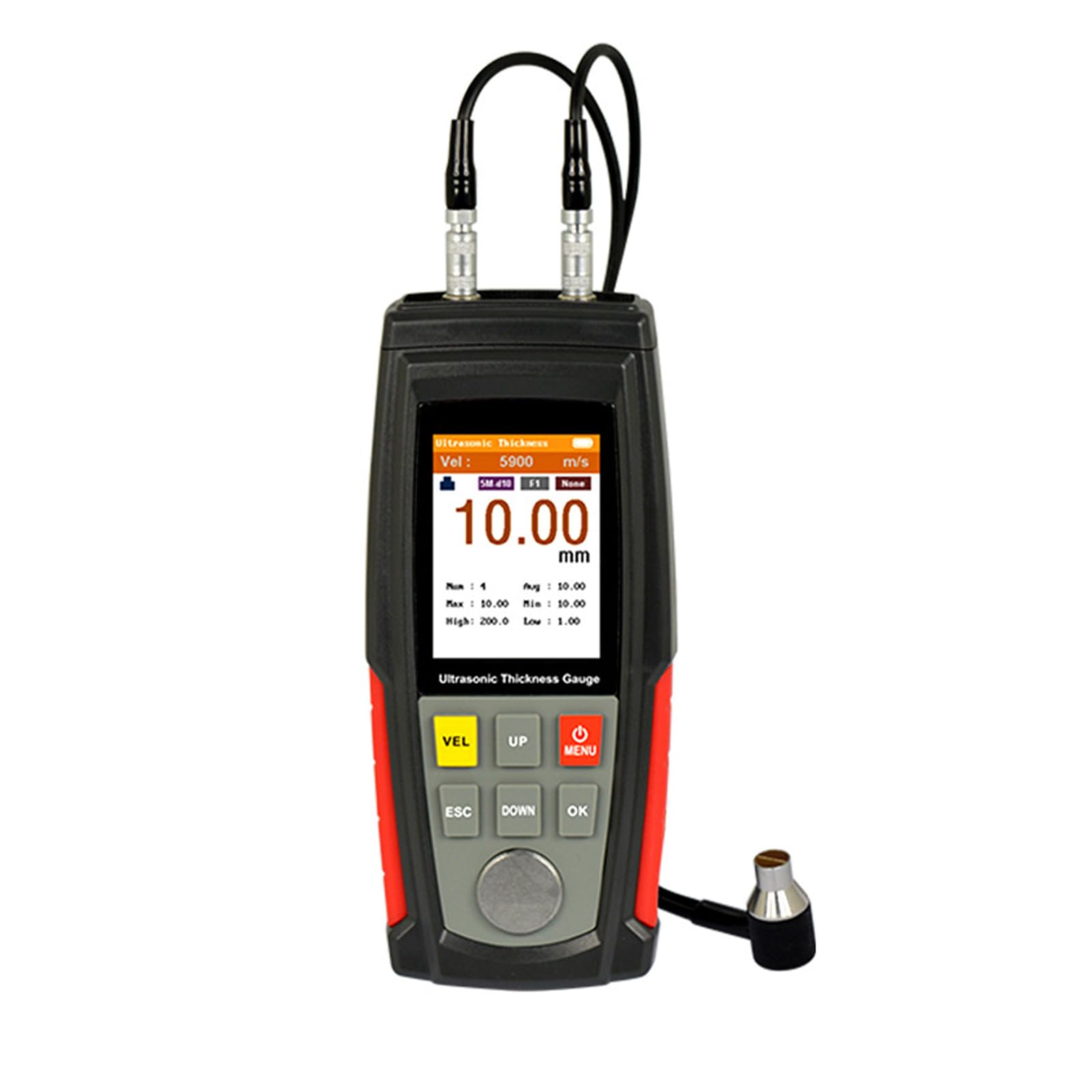 Compacted Thickness Measurement Device with Rechargeable Battery and 0 5% Accuracy Suitable for Workshop Inspection Thickness Measurer