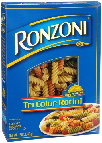 Ronzoni Garden Delight Rotini, 12-Ounce