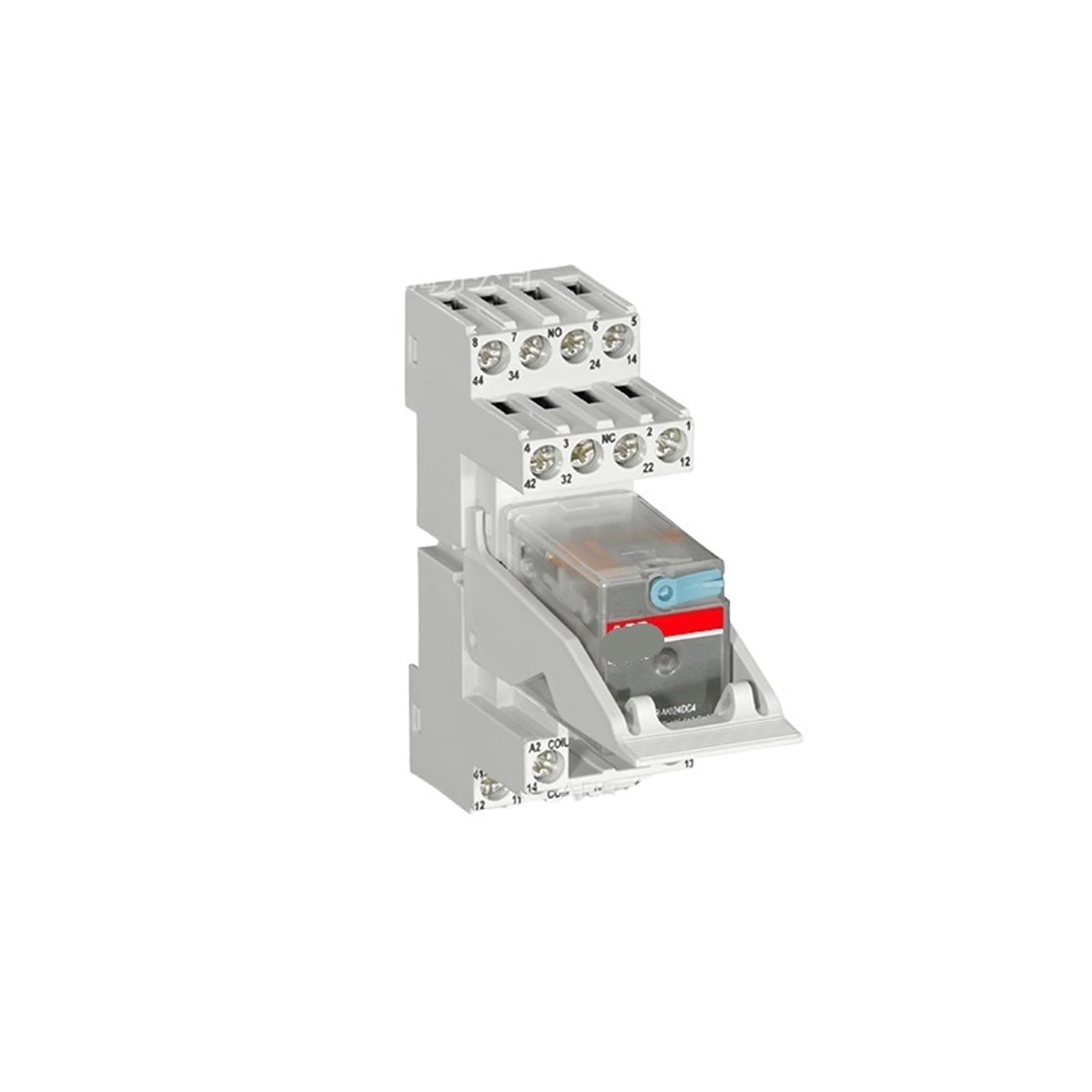 Relais intermédiaire CR-M110DC2L 110V DC interfaçage rail DIN automatisme 2co voyant