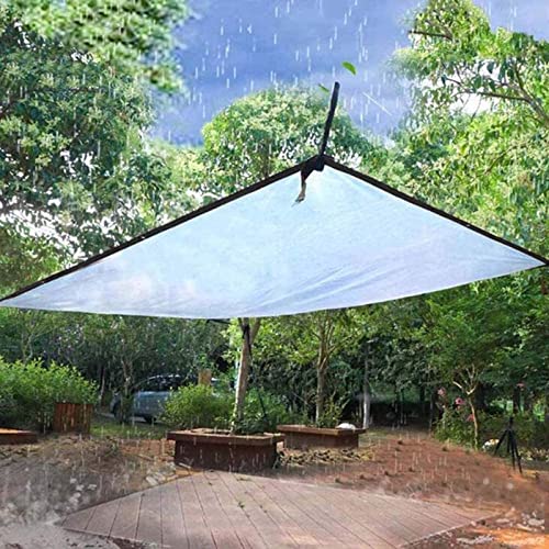 Lona transparente 2x1m con ojales impermeable y resistente de polietileno para exterior 6