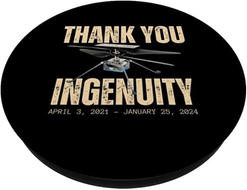 Miniatura 2 de Thank You Mars Helicopter Ingenuity PopSockets Standard PopGrip