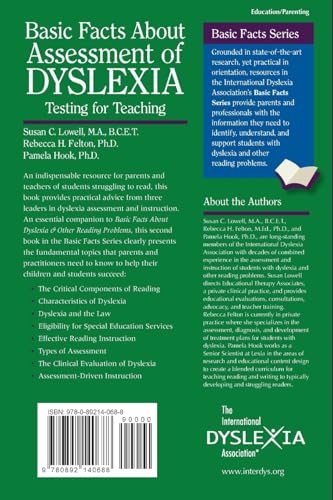 BasicFacts About Assessment of Dyslexia: Testing for Teaching - Image 2