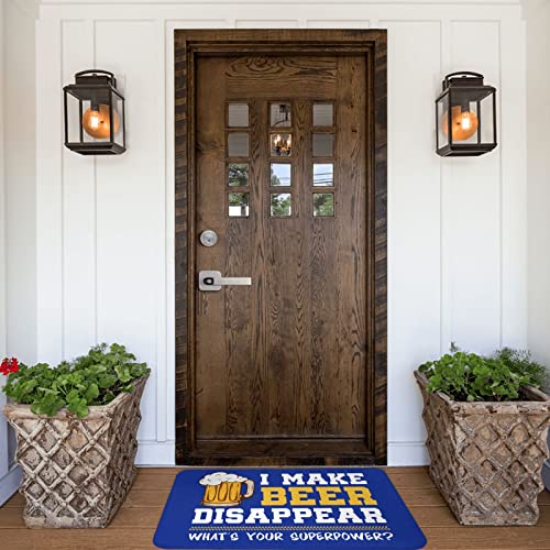 Tapis d'extérieur uni Dsoluuing cadeau crémaillère original