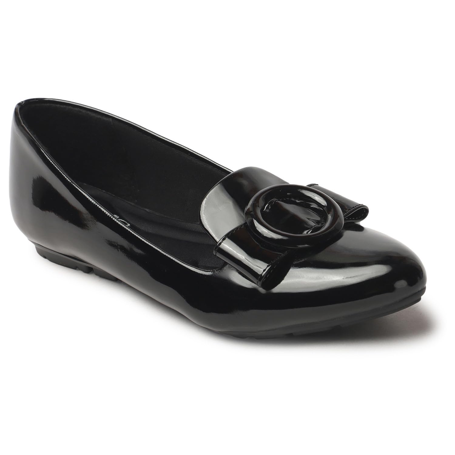 BIG BIRD FOOTWEAR PVC Sole Patent Leather Casual & Formal Wear Ballerinas for Womens & Girls (Black, Size : 5UK) | W-137 (B0DCC7QPS1) Amazon Price History, Amazon Price Tracker
