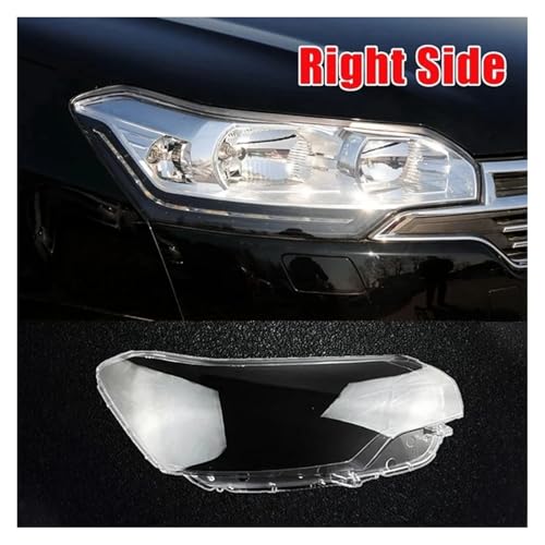 Cubierta de faro Citroën C5 con protección duradera y reemplazo estilo OEM 3