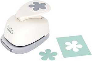 Bira Craft 1 Inch Flower Punch - The Punch for Delicate and Precise Floral Cutouts