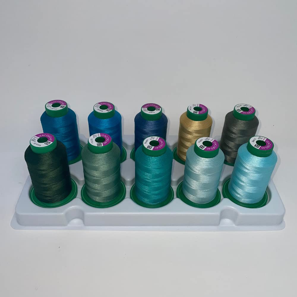 Isacord Thread 1000M Isacord Embroidery Thread Red IC 1720 | Chamdor