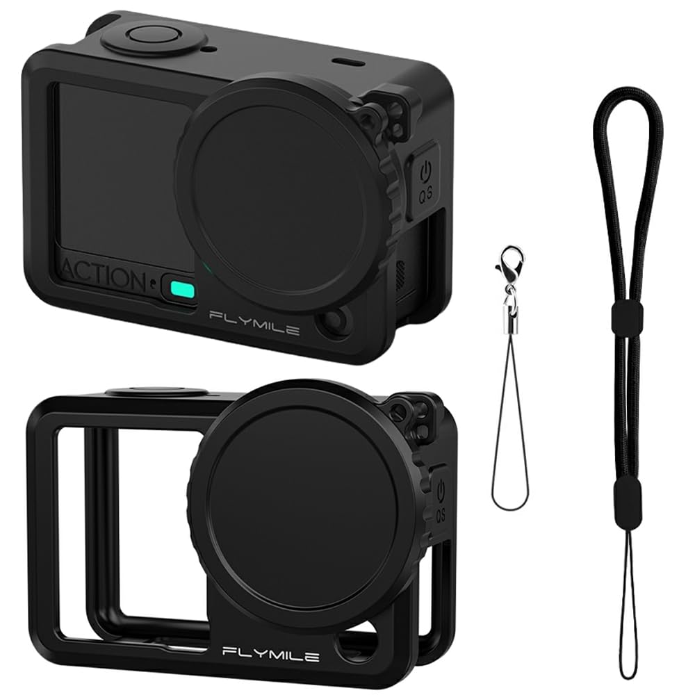 Amazon | DJI Osmo Action 6 対応 ケース シリコンカバー + シリコン