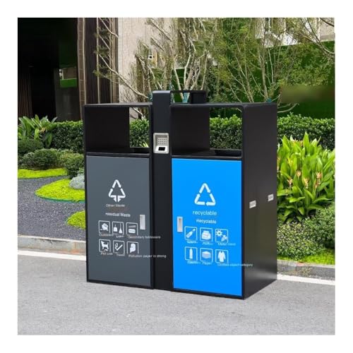 Caneca de basura grande para exteriores para hogar/oficina miniatura 5