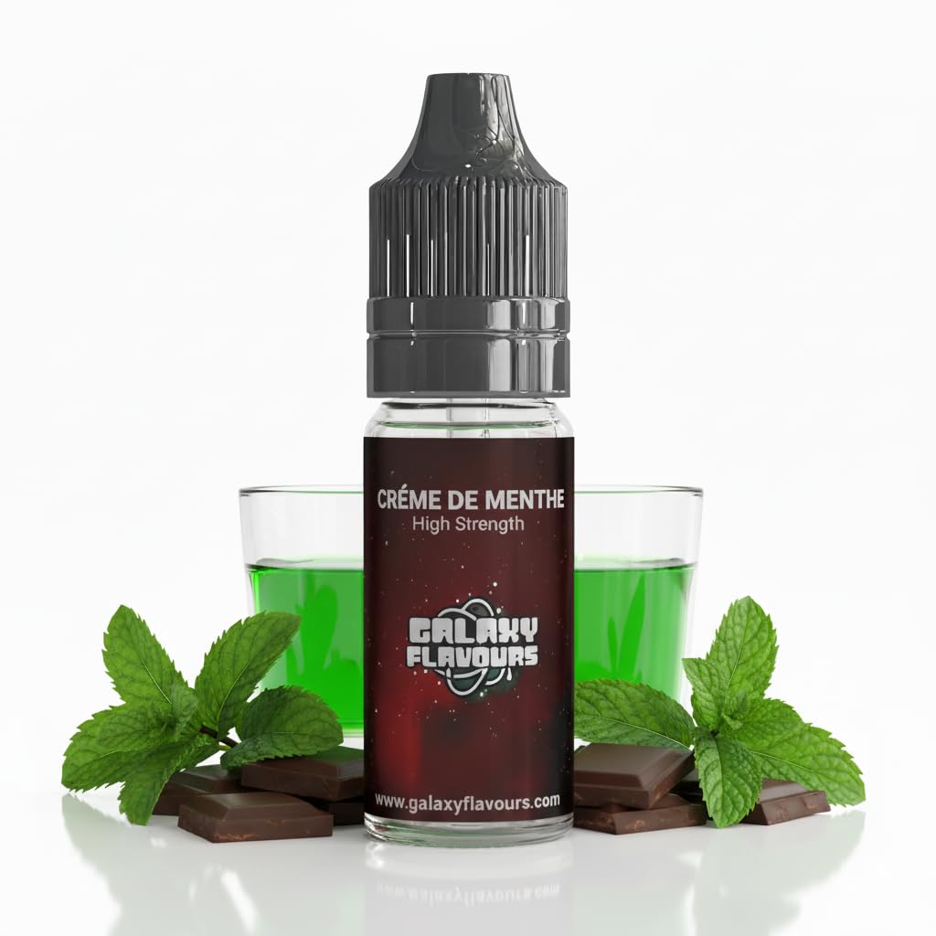 Peppermint Food Flavouring Drops 10ml - Premium Mint Extract for Professional Baking & Luxury Peppermint Beverages - High Strength Food Grade Concentrate by GALAXY FOOD FLAVOURS — view 147