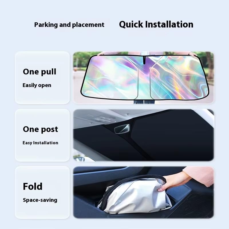 Visière auto pour Hyundai Elantra CN7 isolation thermique