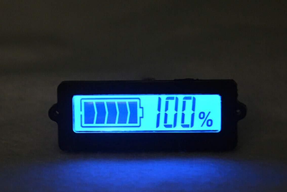 Battery Capacity Tester SUPERTOOL Battery Status Meter LY6N LCD Display