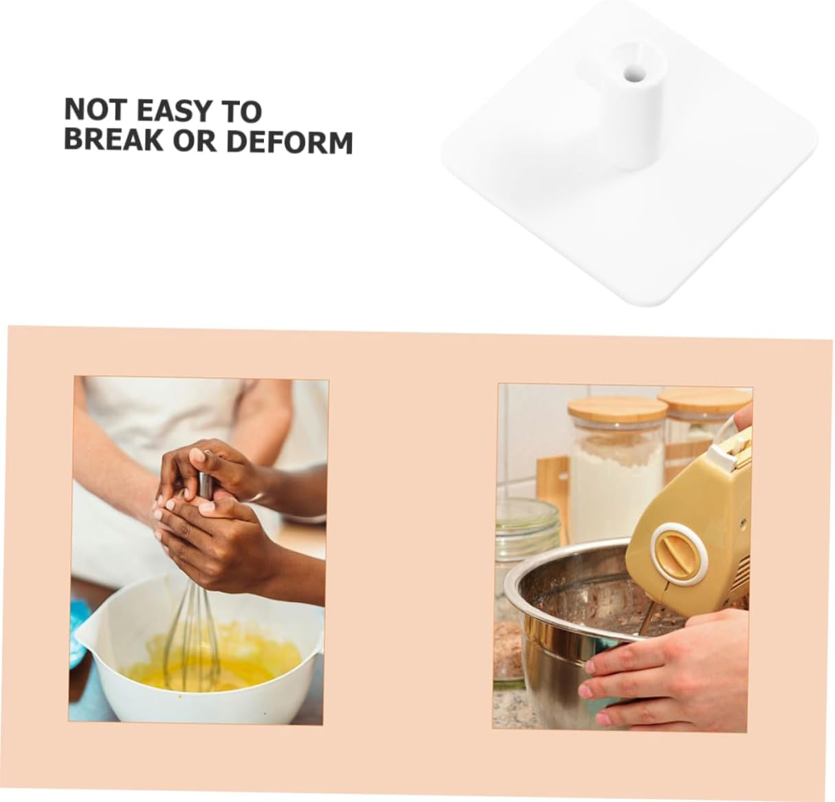 Unomor Space Saving Stand Mixer Attachment Holder Compatible with Kitchenaid Versatile Kitchen Storage Accessory for Efficient Organization Easy Installation for Home Commercial