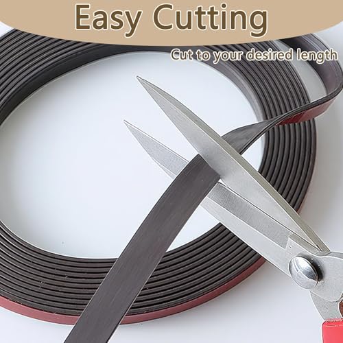 KEORHEZ 10 Meter Dichtungsband Selbstklebend, Gummistreifen, mit Selbstklebender Rückseite für Gummidichtungen, Heimwerker- und Anti-Rutsch-Anwendungen（1.5 mm x 10 m）