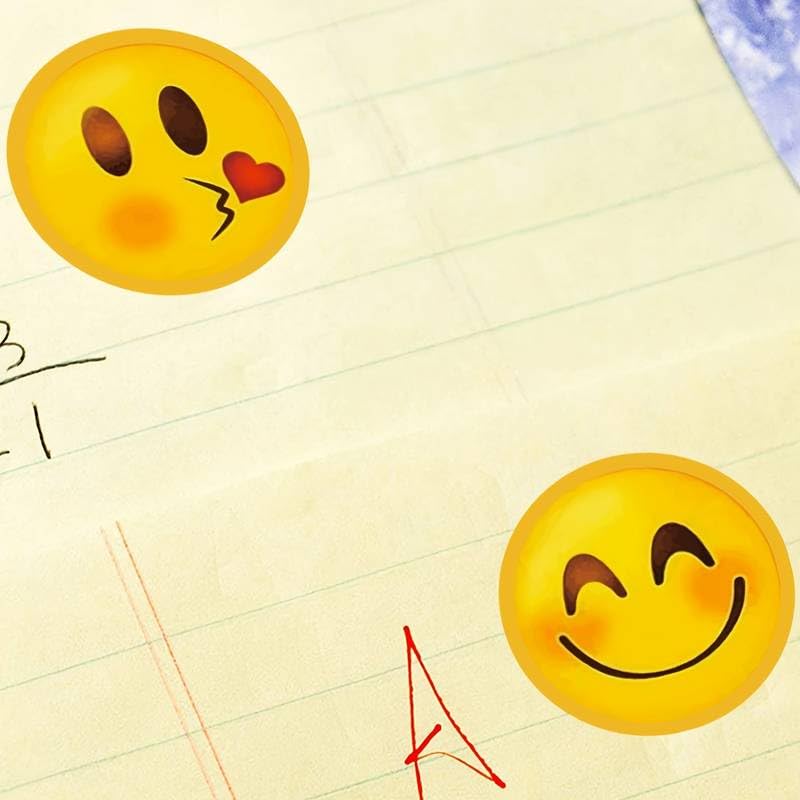 Rollo Pegatinas Emojis caras para niños, emoji stickers, 1 Unidad - imagen 2