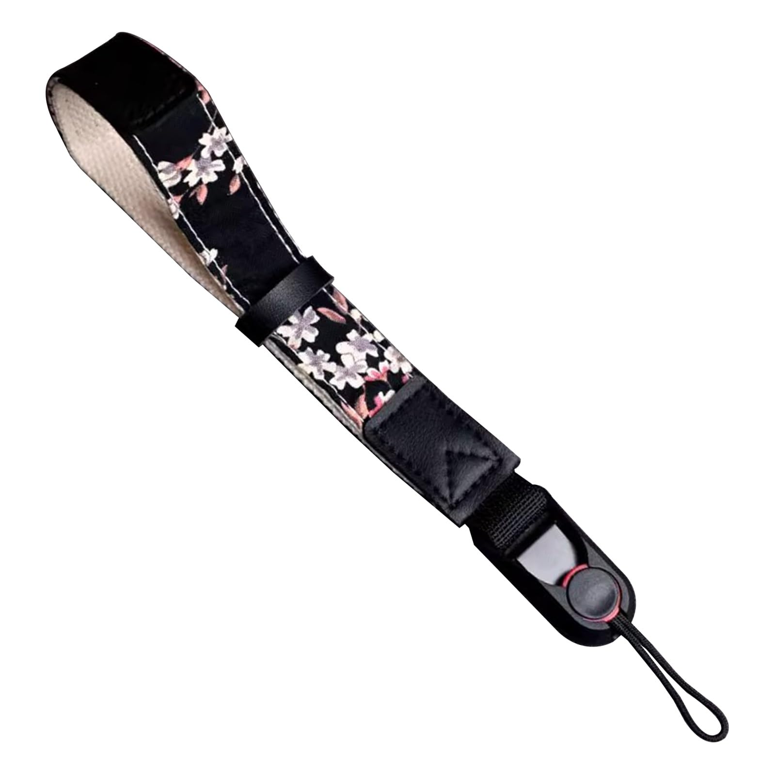 Flyiodfcxv Black Camera Strap, Comfortable Camera Wrist Strap, With Leather Ring For Photographers, Sturdy