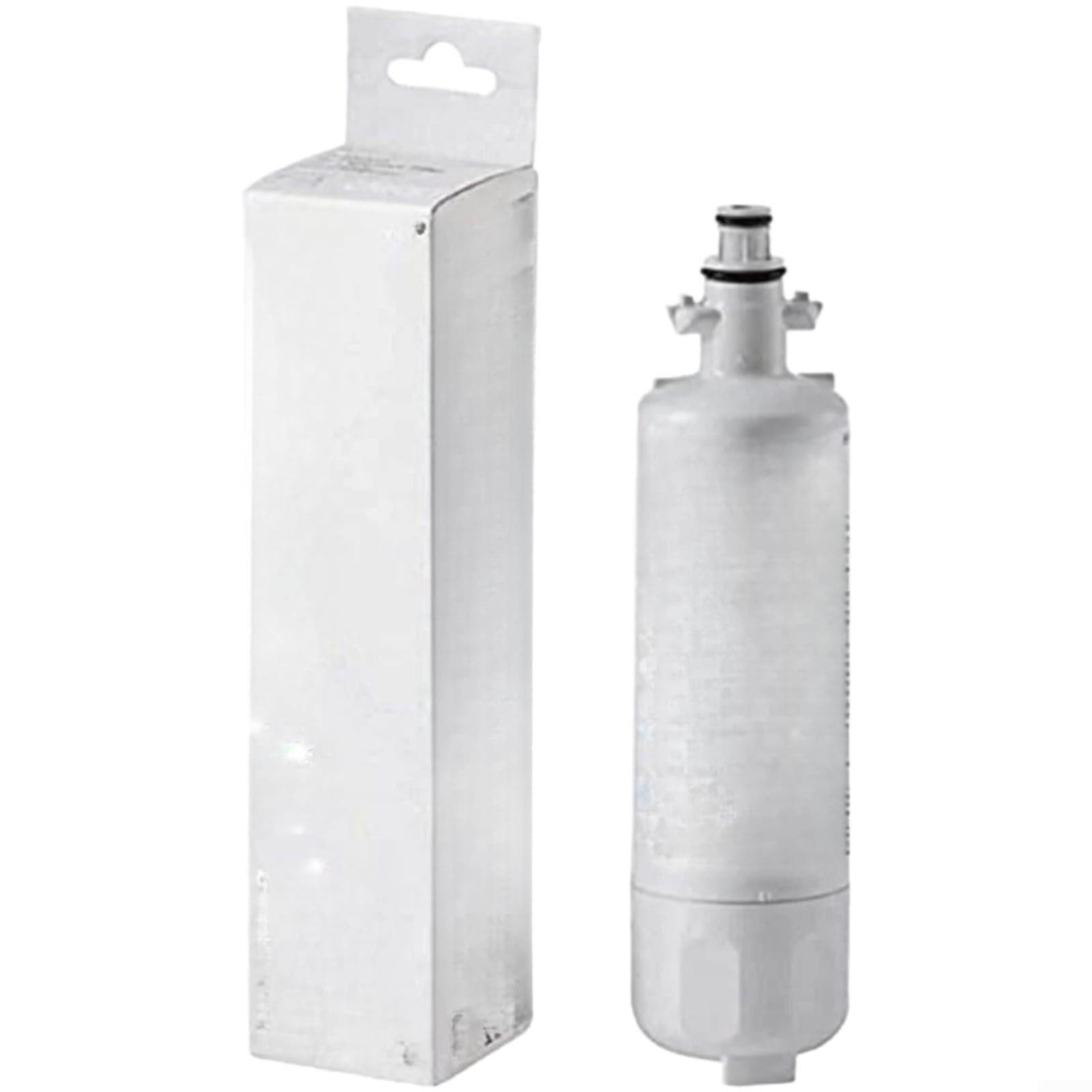 Filtro dell'acqua di ricambio per frigorifero compatibile con Kenmore 9690, blocco di carbonio certificato NSF, portata 0,5 GPM, capacità 200 galloni, facile installazione, bianco