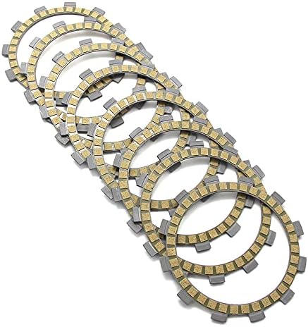 Motorcycle clutch plates are suitable for OEM:3XJ-16321-00 8 for Yamaha YZ125 E/F/G/H/J/K/L/M/N/P/R/S/T/V/W/X/Y 1993-2018