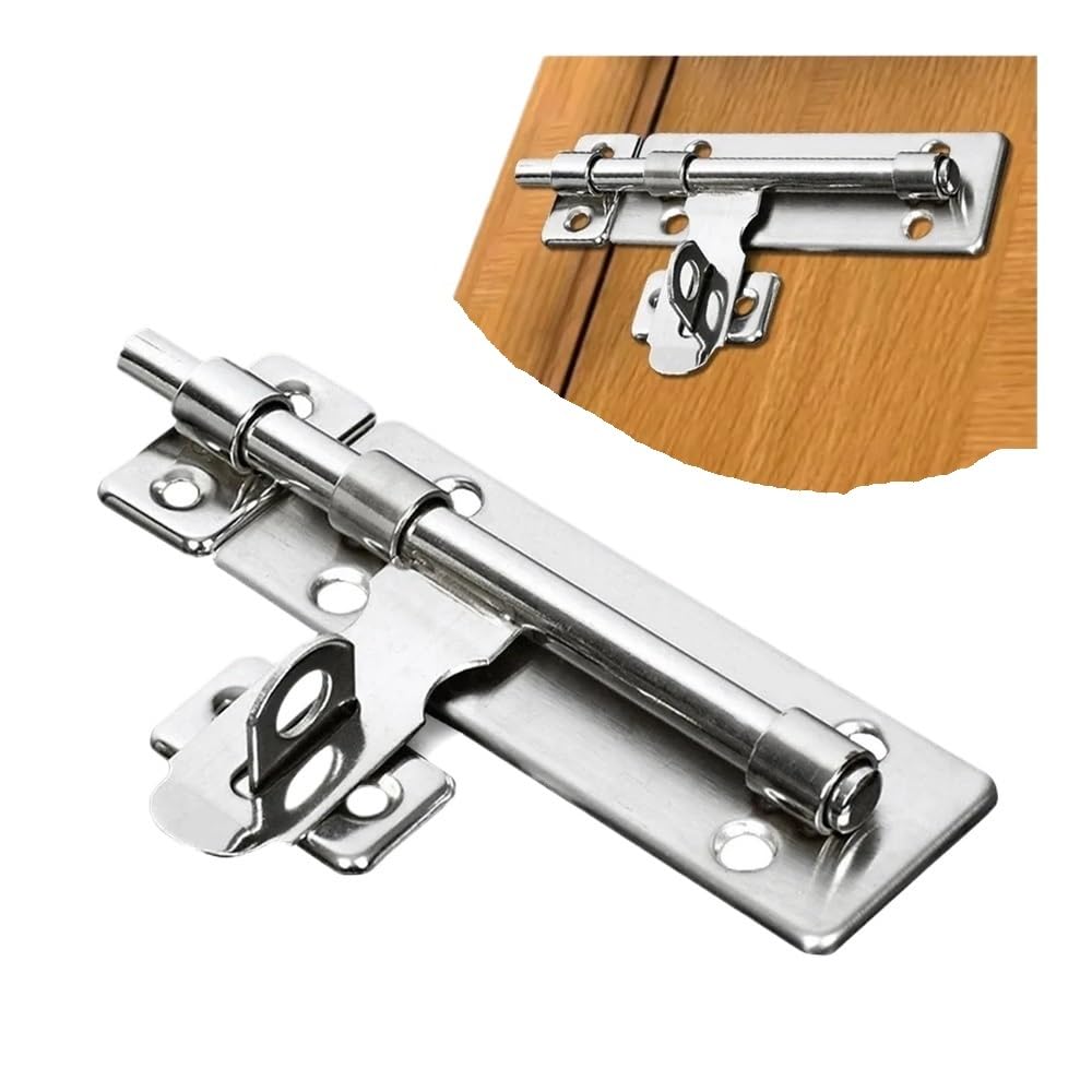 Metal Slide Bolt Latch for Wooden Gate and Fence Doors