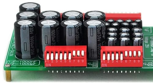 Miniatura 5 de Electronics-Salon Placa de capacitores eléctricos programable de cuatro niveles, de 1uF a 9999uF