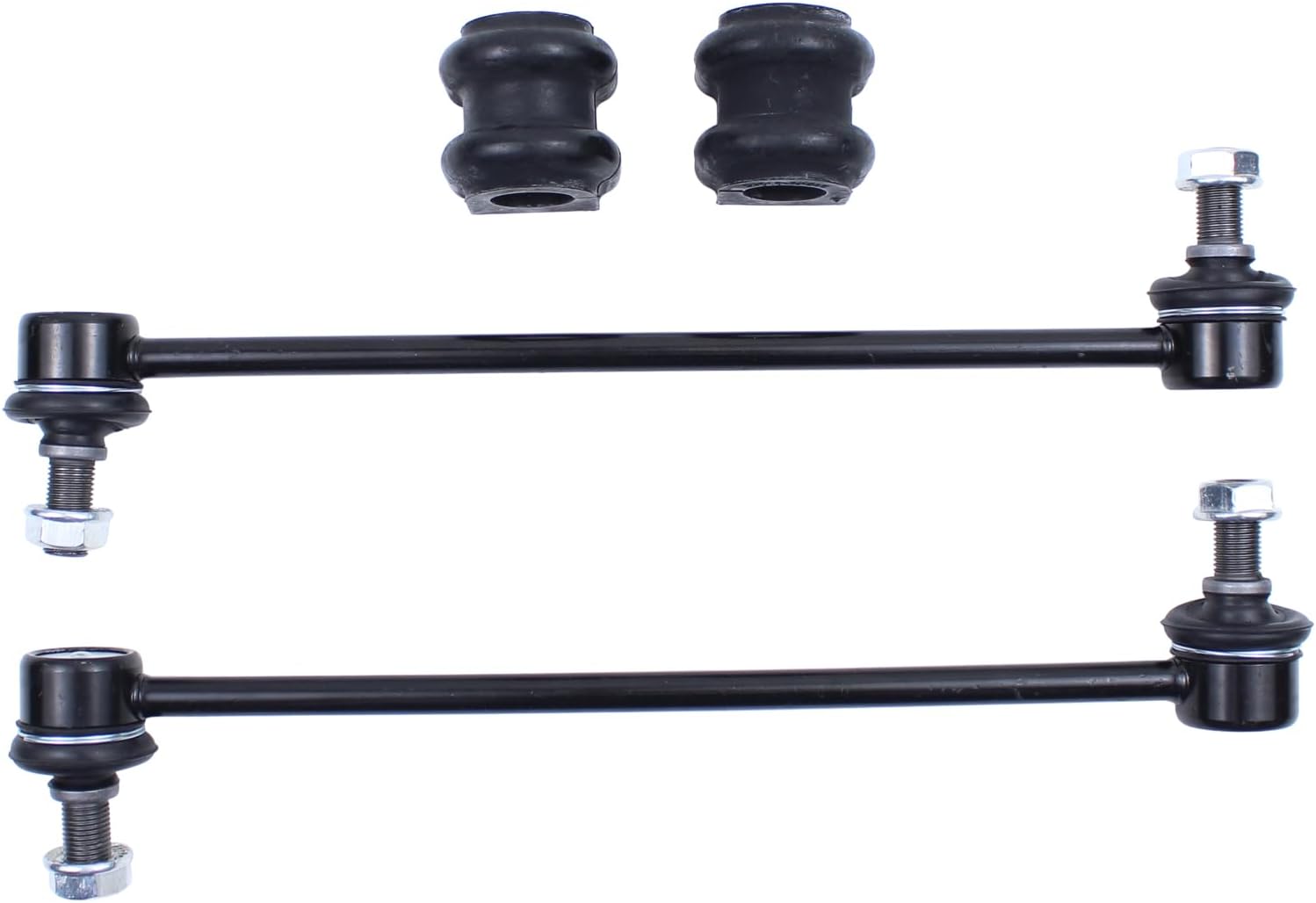 Front Sway Bar Links with Bushing for Hyundai Accent 2012-2017, Elantra 2011-2016, Tucson 2014-2021, Veloster 2012-2017, Kia Forte 2014-2018, Rio 2012-2017, Soul 2014-2019, Sportage 2014-2022
