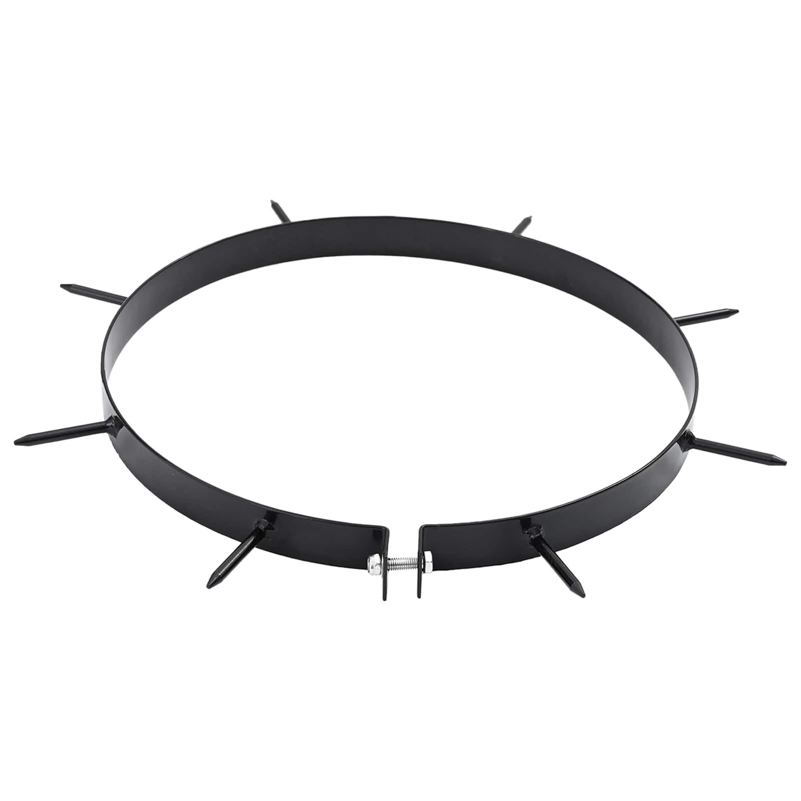 Morsetto aeratore per prato con punte in acciaio, diametro 320 mm, set da 5 pezzi, per rullo per prato, compattare il suolo, ridurre acqua, aria, sostanze nutritive alle radici