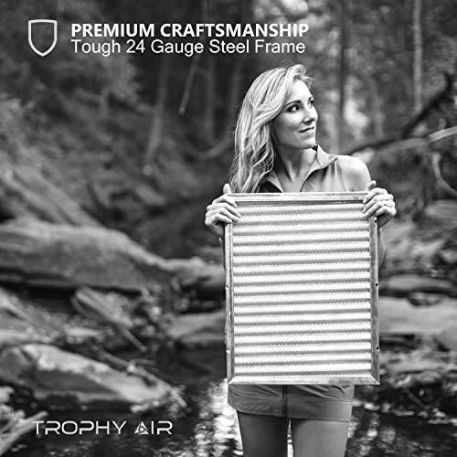 14X20X1 | Trophy Air | Merv 8 | Washable Furnace Filter | Lifetime Hvac & Furnace Air Filter | Washable Electrostatic | High Dust Holding Capacity | Premium Quality Aluminum #TOP4