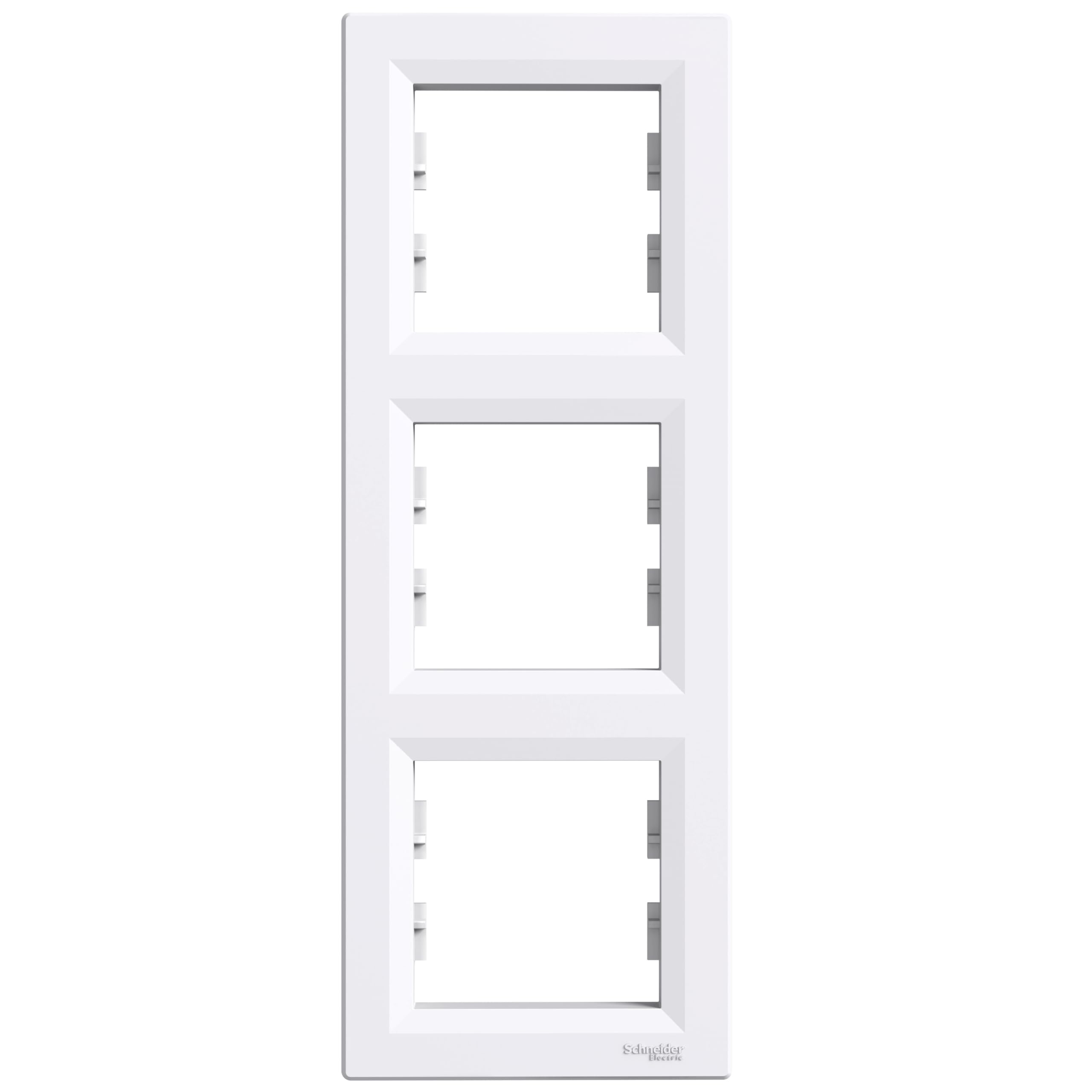 Set Van 6 Verticale Houten Lijsten Met Een Rand Die Aan De Muur Hangen. Lege Basis Voor Een Foto