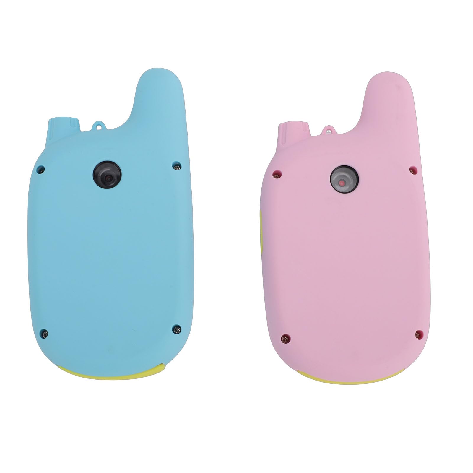 XUMIUZIY Talkie-walkie Vidéo pour Enfants, Lot de 2 Radios Bidirectionnelles Rechargeables, Interphone Vidéo à écran de 2 Pouces, Jouet pour Jeux Familiaux en Intérieur et en Extérieur,