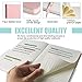EMOMAS Lined Journal Notebook, 6Pack(pink), 160 Pages, Medium 5.7 inches x 8 inches - 100 gsm Thick Paper, Hardcover