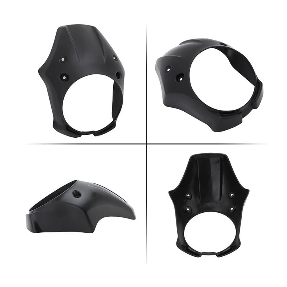 Aileron Aérodynamique Carénage Carénage De Phare AV&Ant Moto pour Rebel CMX 500 300 CMX300 CMX500 2017-2024, Accessoires Protection Pare-Brise