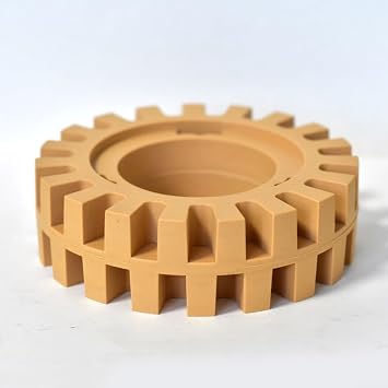 4in Rubber Eraser Wheel for Decal Removal Vinyl Tape Stripe Graphics Off Stripper Tool for Power Drill Adapter