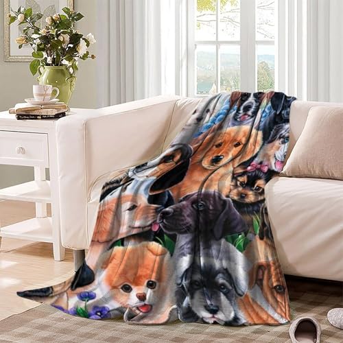 Couverture de voyage microfibre chaude et plaid lit 150x200cm - 4
