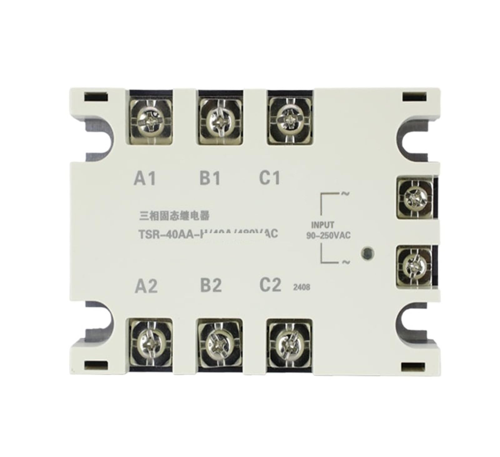 Arrancador suave trifásico TSR-80AA-H para control de motores de CA