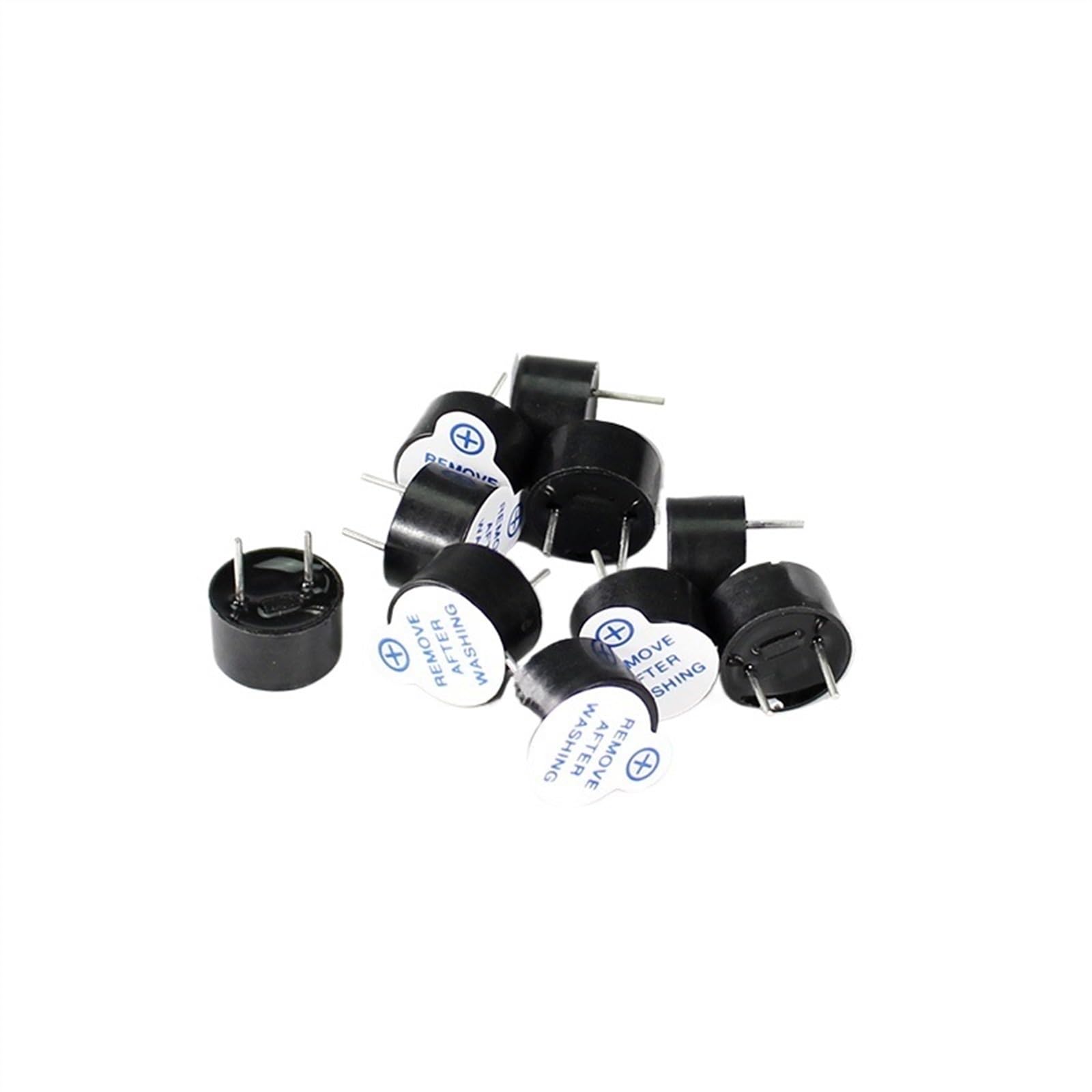 WUZDPRCJ 10pcs/lot 5V Active Buzzer Magnetic Piezo element 9 * 5.5mm TMB09A05 Mini Active Piezo Buzzers