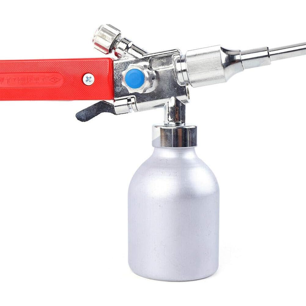 Metal Polvo Pulverizador Soplete De Soldadura QH-1/h Oxígeno Acetileno Llama Pistola De Soldadura Llama Soldador Herramientas De Corte 430mm Con 3 Boquillas De Soldadura