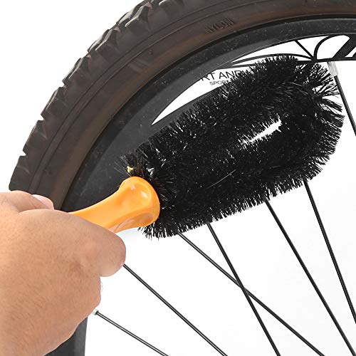 Ferramenta de limpeza de bicicletas de plástico, bem organizada, equipamento de manutenção de bicicl