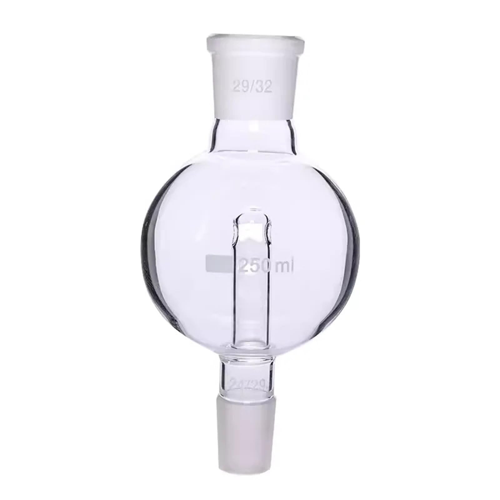 Verdicktes Gläser Anti-Spritz-Kugel Pufferkugel Explosionsgeschützte Flasche Rotationsverdampfungsinstrument Standardanschluss 100 ml/250 ml(250ml 24X19)