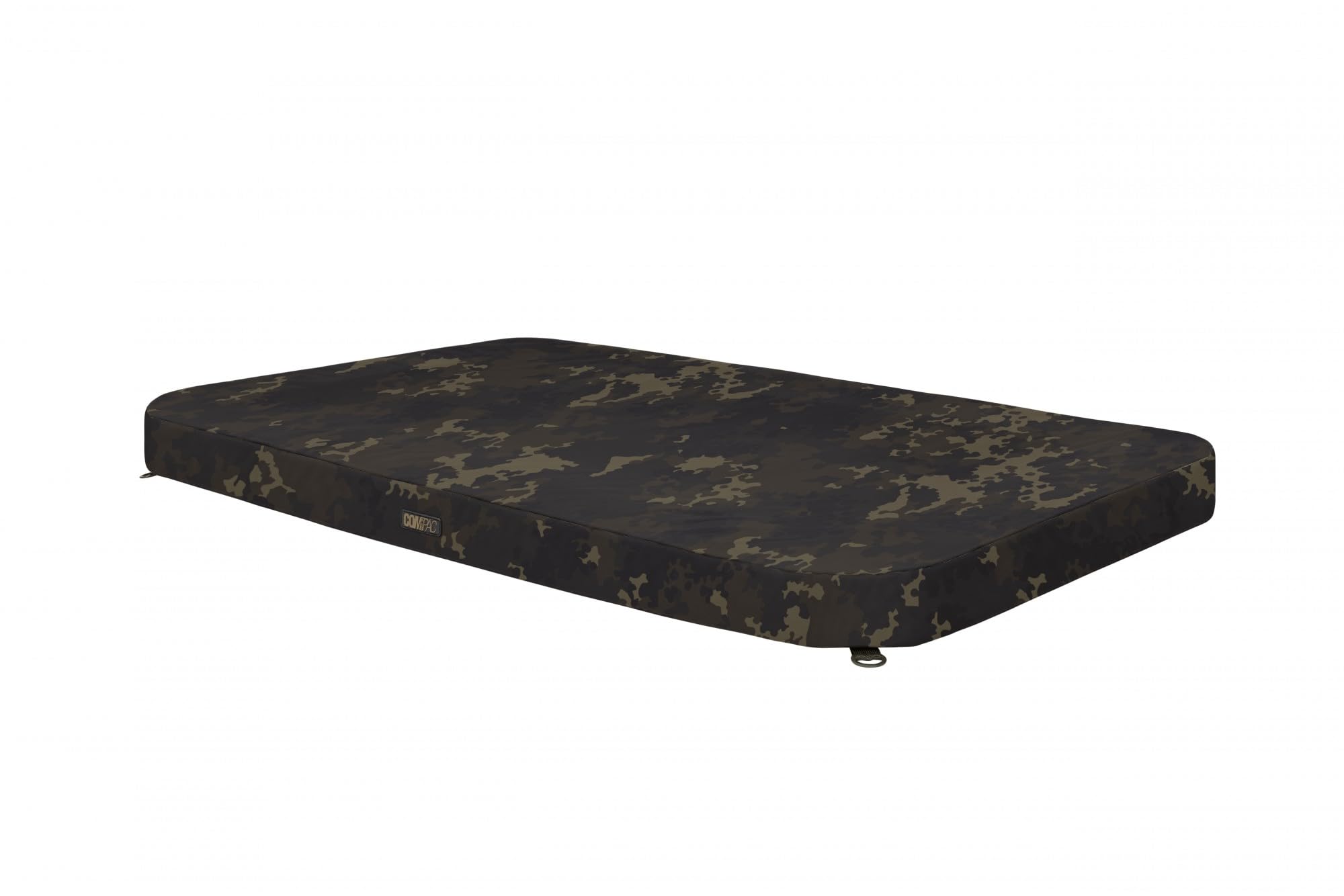 Korda Compac Flat Mat 120x75x8cm Dark Kamo, Karpfen Abhakmatte mit Hochdichtem Schaum, Wasserabweisend, Fischfreundliches Material, inkl. Tragebeutel und Erdungsschlaufen