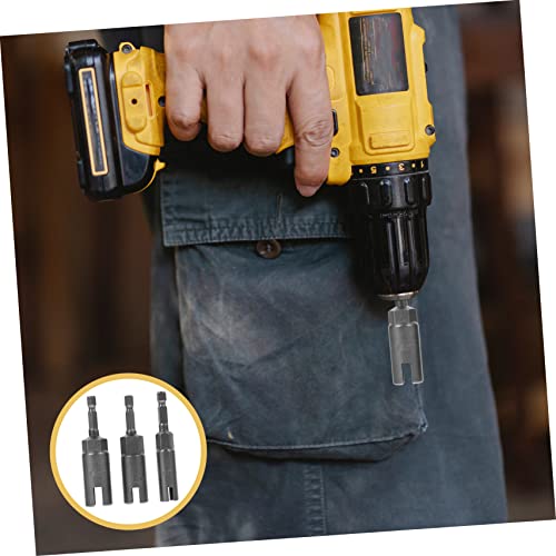 Uonlytech 46H12M06IPF75 3Pcs Wing Nut Socket Nut Driver For Bolt Hook Screw 3/8 Nut Driver Wrenches Tools Wing Nuts Eyebolts Nut Driver For Panel Nuts Air Batch Sleeve Rings Chrome Vanadium Steel thumb #3