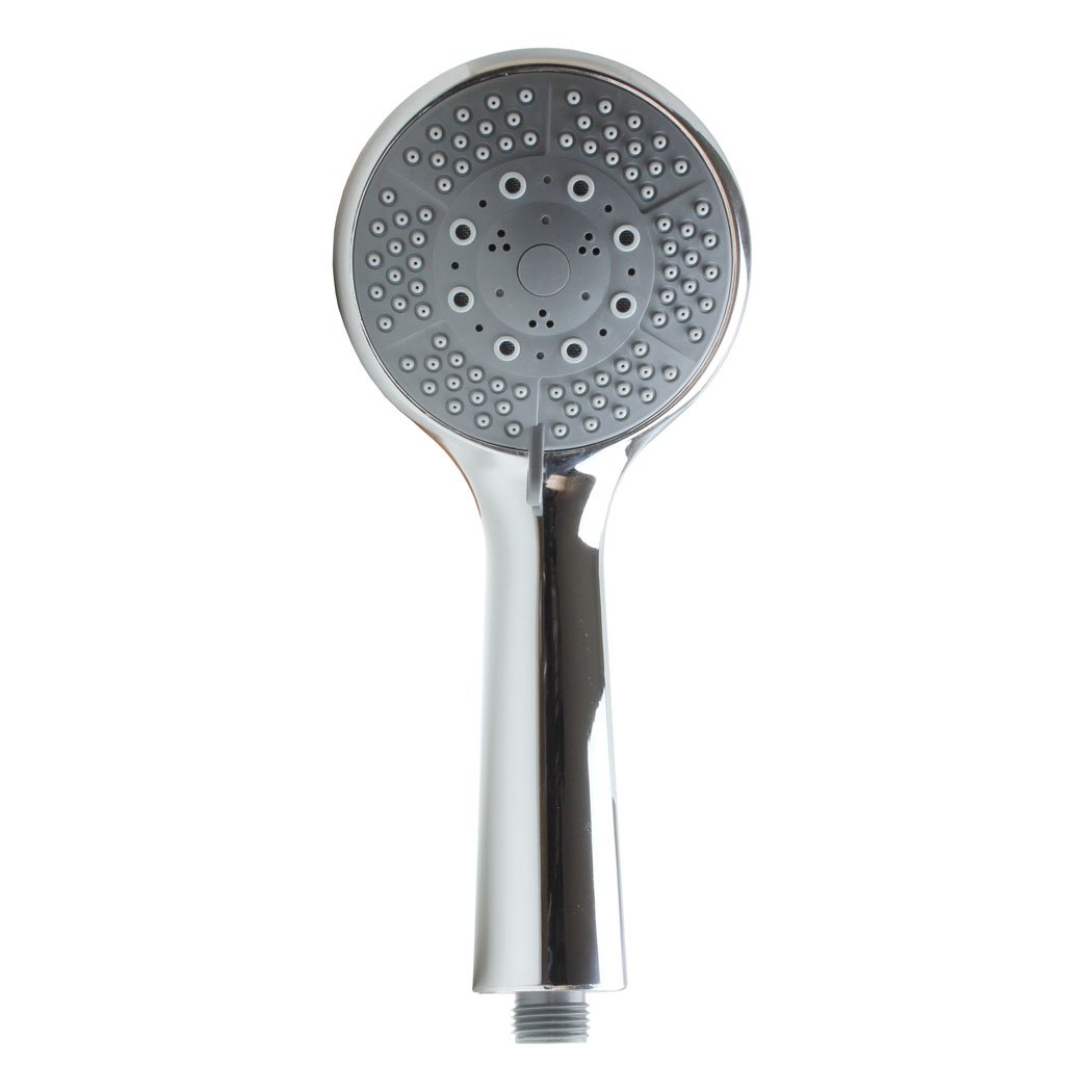 Sanixa Duschset Handbrause Mit Schlauch & Halterung – 5 Strahlarten, Edelstahlschlauch 150 Cm, Verstellbar