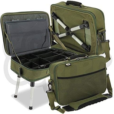 NGT Karpfenangeln De Luxe Angler box gehäuse Gerät & Köder Aufbewahrungs-System Cover