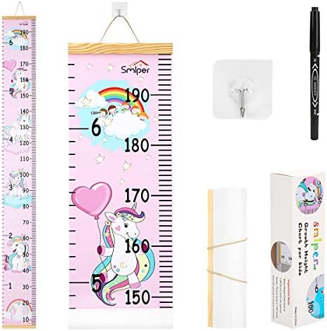 Misuratore Altezza Bambino A Dinosauro 3D | Con Penna Lavagna E Metro, Autoadesivo