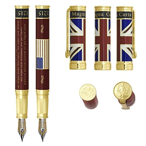 David Oscarson Ruby Magna Carta Collection Fountain Pen