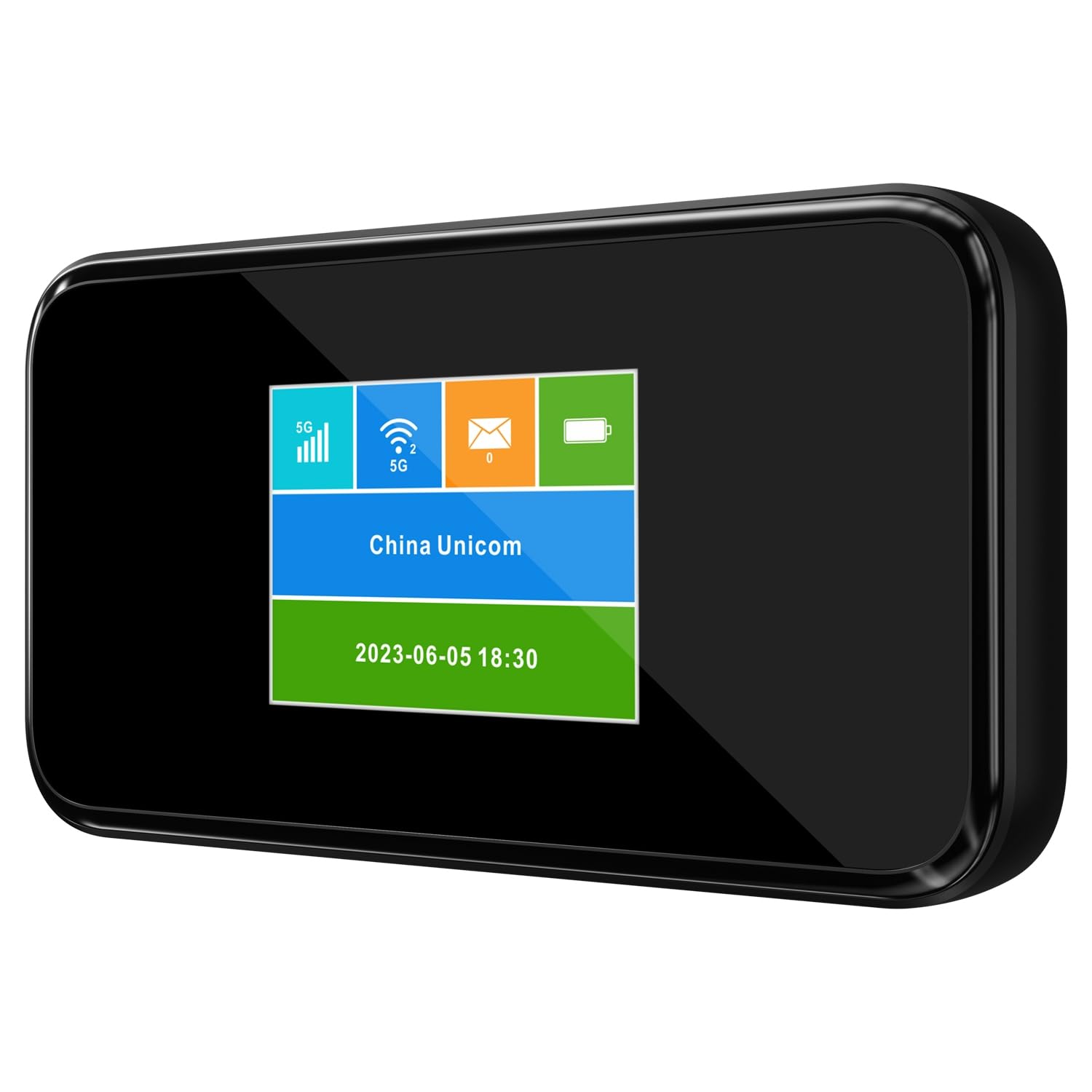 Porodo Portable MiFi 5G Wireless Router 5000mAh - Black
