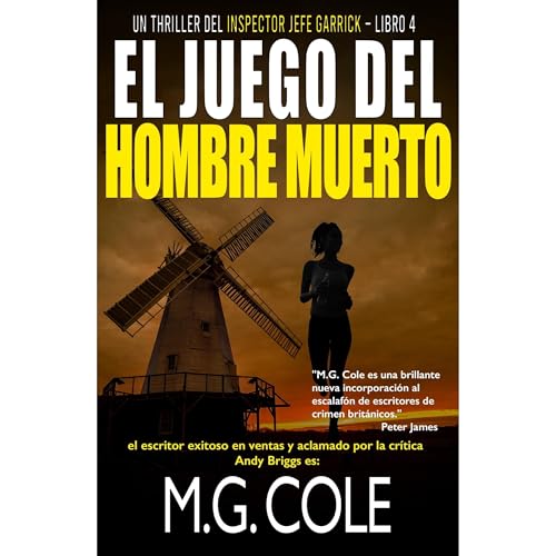 EL JUEGO DEL HOMBRE MUERTO Audiolibro Por M.G. Cole arte de portada